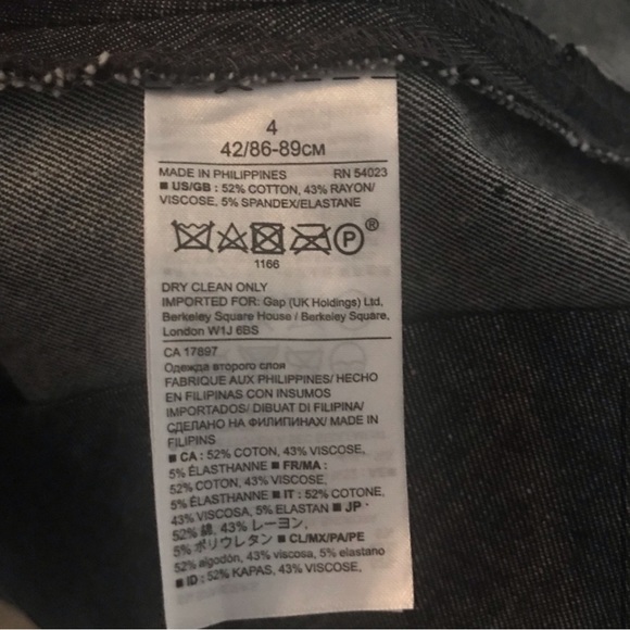 Banana Republic Denim Peplum Sheath Dress - Picture 5 of 7